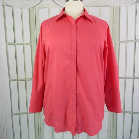 Chico's Tops - Chico's blouse long sleeves button front 1M33